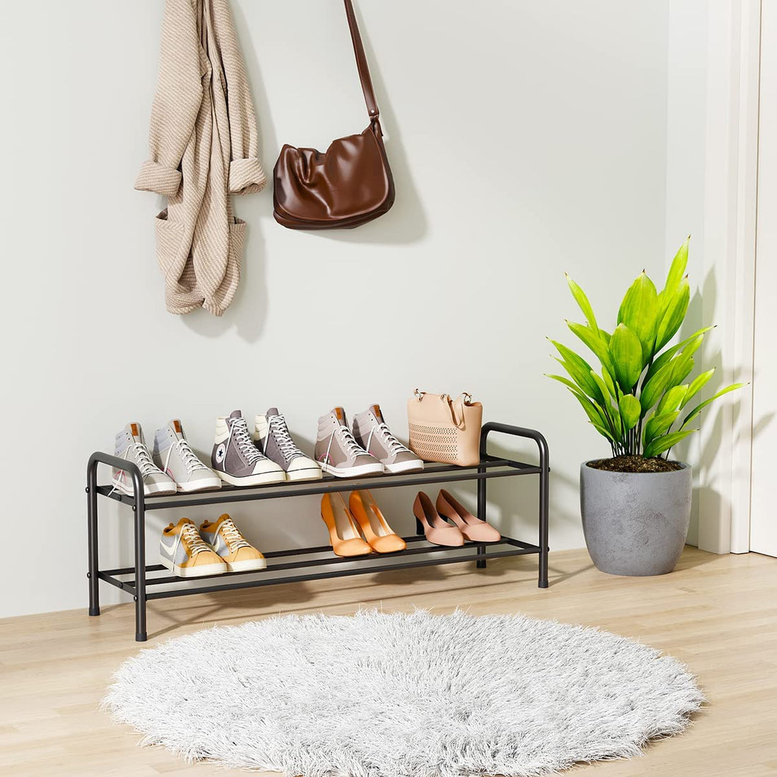 Premium Metal Iron Shoe Rack 3,4,5 Layer