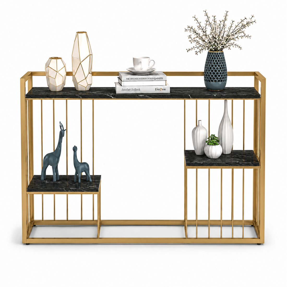 Console Table 3 Layers Hallway Entryway Table