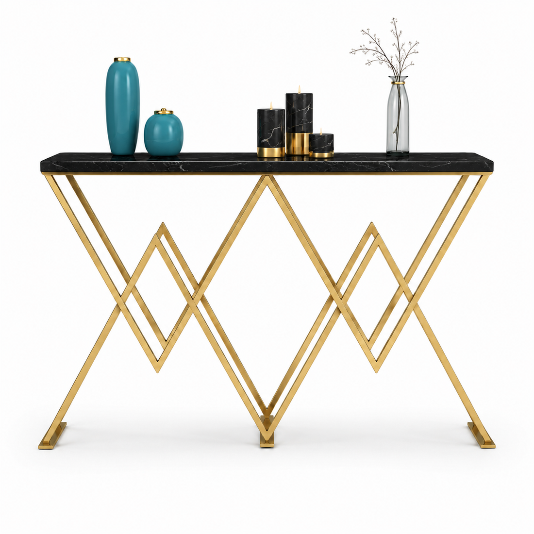 W Model Modern Luxury Console Table